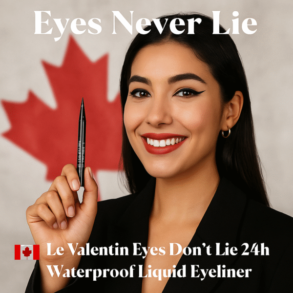 Le Valentin “Eyes Don’t Lie” 24h Waterproof liquid eyeliner
