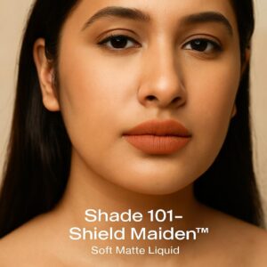 Le Valentin Long Wear Soft Matte Liquid Lipstick - Shield Maiden (101)
