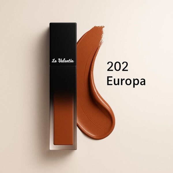 Le Valentin Long Wear Soft Matte liquid Lipstick - Europa (202) - Image 4