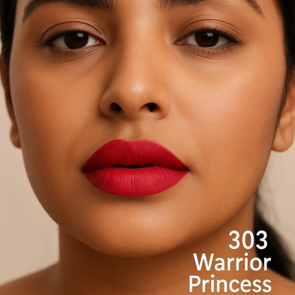 Le Valentin Long Wear Soft Matte Lipstick - Warrior Princess (303) - Image 3