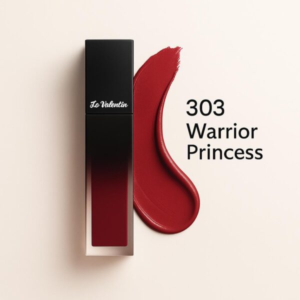 Le Valentin Long Wear Soft Matte Lipstick - Warrior Princess (303) - Image 4