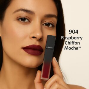 Le Valentin Day Long Lip Mousse Lipstick  - Raspberry Chiffon Mocha - 904